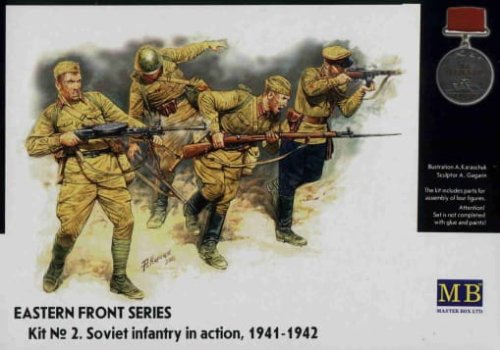 Przejdź do produktu MASTER BOX 3523 - 1:35 Frontier Fighting, Summer 1941, Russian Infantry