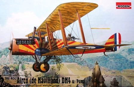 Przejdź do produktu RODEN 430 - 1:48 Airco (de Havilland) DH4 with Puma