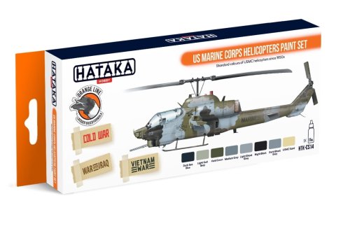 Przejdź do produktu HATAKA CS14 - Zestaw farb US Marine Corps Helicopters