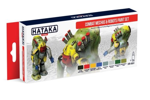 Przejdź do produktu HATAKA AS41 - Zestaw farb Combat Mechas & Robots