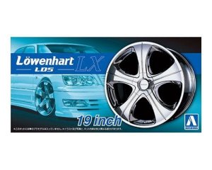 AOSHIMA 05530 - 1:24 Felgi + Opony Lowenhart LD5 LX 19inch