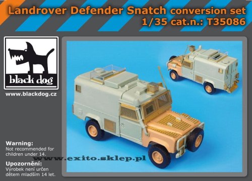 Przejdź do produktu BLACK DOG T35086 - 1:35 Landrover Defender Snatch conversion set