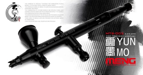 Przejdź do produktu MENG MODEL MTS002 - Aerograf Yun Mo z dyszami 0,2 i 0,3 mm