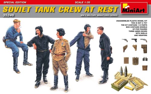 Przejdź do produktu MINIART 35246 - 1:35 Soviet tank crew at rest - Special Edition