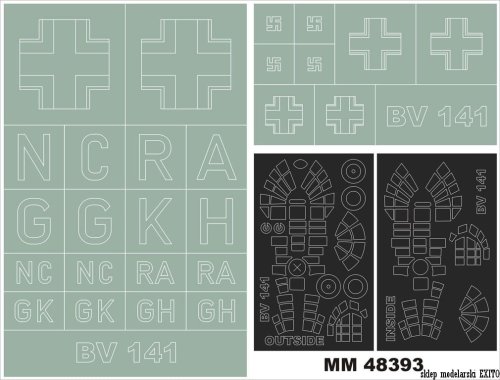 Przejdź do produktu MONTEX MM48393 - 1:48 Blohm-Voss  BV 141