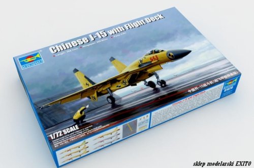 Przejdź do produktu TRUMPETER 01670 - 1:72 Chinese J-15 with flight deck