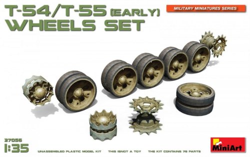 Przejdź do produktu MINIART 37056 - 1:35 T-54, T-55 (Early) Wheels Set