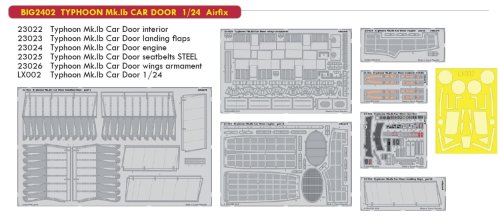 Przejdź do produktu EDUARD BIG2402 - 1:24 Typhoon Mk.Ib Car Door