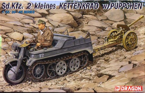 Przejdź do produktu DRAGON 6114 - 1:35 Sd.Kfz.2/2 Kleines Kettenkrad mit Puppchen
