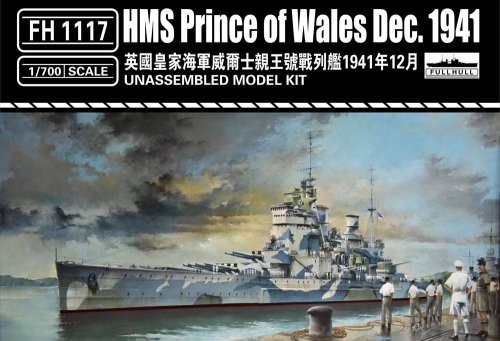 Przejdź do produktu FLYHAWK 1117 - 1:700 HMS Prince of Wales 1941