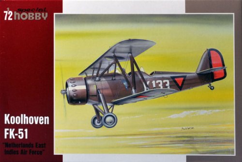 Przejdź do produktu SPECIAL HOBBY 72175 - 1:72 Koolhoven FK-51