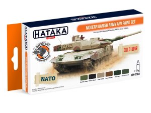 HATAKA CS84 - Zestaw farb Modern Danish Army AFV