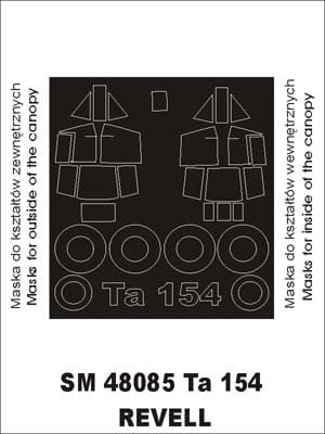 Przejdź do produktu MONTEX SM48085 - 1:48 Ta-154