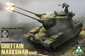 TAKOM 2039 - 1:35 Chieftain Marksman SPAAG British Air-Defence Weapon System