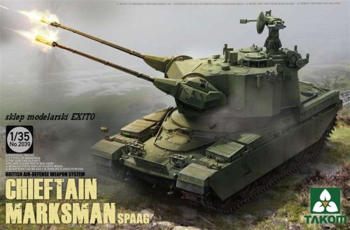 Przejdź do produktu TAKOM 2039 - 1:35 Chieftain Marksman SPAAG British Air-Defence Weapon System