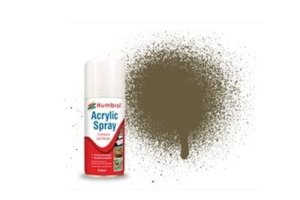 Humbrol AD6086 - Farba akrylowa 86 Light Olive Matt spray 150 ml