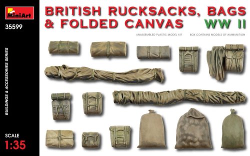 Przejdź do produktu MINIART 35599 - 1:35 British Rucksacks, Bags & Folded Canvas WWII