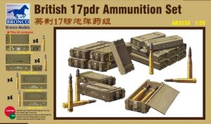 BRONCO AB 3535 - 1:35 British 17pdr Ammunition Set