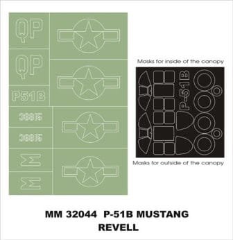 Przejdź do produktu MONTEX MM32044 - 1:32 P-51 B Mustang