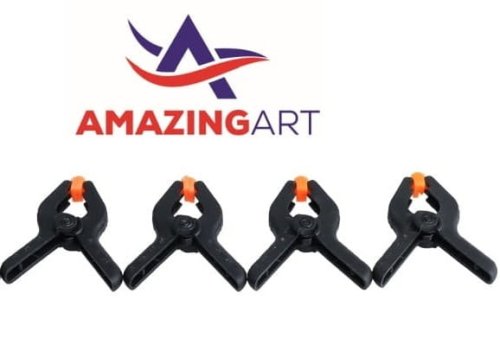 Przejdź do produktu AMAZING ART 15726 - Zaciski modelarskie 9,5cm - zestaw 4 sztuk