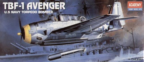 Przejdź do produktu ACADEMY 12452 - 1:72 TBF-1 Avenger