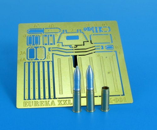 Przejdź do produktu EUREKA XXL A-3511 - 1:35 Amunicja 7,5 cm Gr.Patr.38 Hl/C Kw.K.37/Stu.K.37 L/24