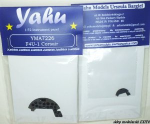 YAHU YMA7226 - 1:72 F4U-1/1A/1D Corsair tablica przyrządów