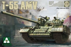 TAKOM 2042 - 1:35 T-55 AMV Russian Medium Tank