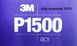 3M - Ściereczka do szlifowania - P1500