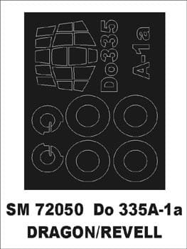 Przejdź do produktu MONTEX SM72050 - 1:72 Dornier Do-335