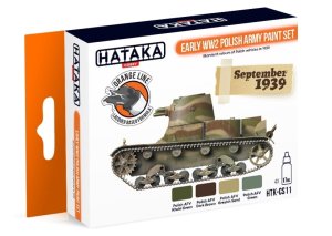 HATAKA CS11 - Zestaw farb Early WW2 Polish Army