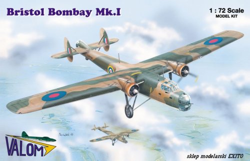 Przejdź do produktu VALOM 72056 - 1:72 Bristol Bombay Mk.I