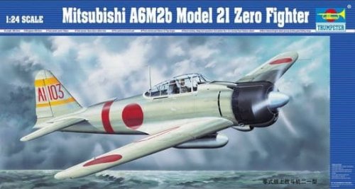 Przejdź do produktu TRUMPETER 02405 - 1:24 Mitsubishi A6M2b Model 21 Zero Fighter