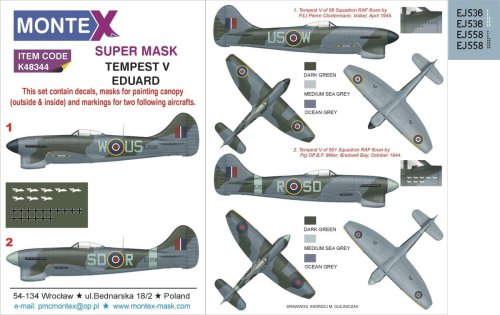 Przejdź do produktu MONTEX K48344 - 1:48 Tempest Mk.V
