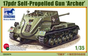 BRONCO CB 35074 - 1:35 17pdr Self-Propelled Gun Archer