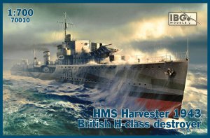 IBG 70010 - 1:700 HMS Harvester 1943 British H-class destroyer