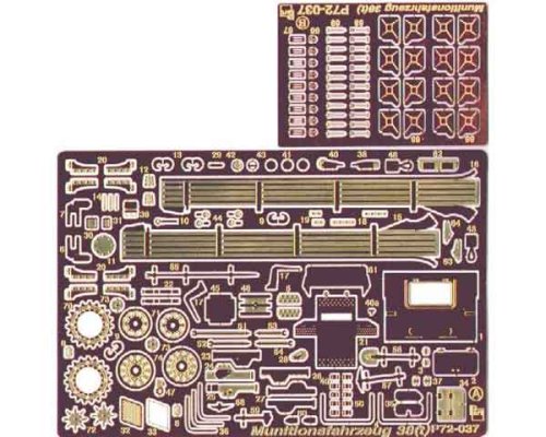 Przejdź do produktu PART P72037 - 1:72 38(t) Munitionsfahrzeug