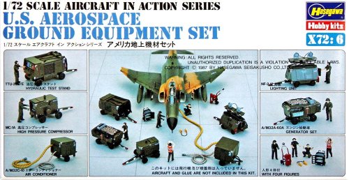 Przejdź do produktu HASEGAWA X7206 - 1:72 U.S Aerospace Ground Equipment Set
