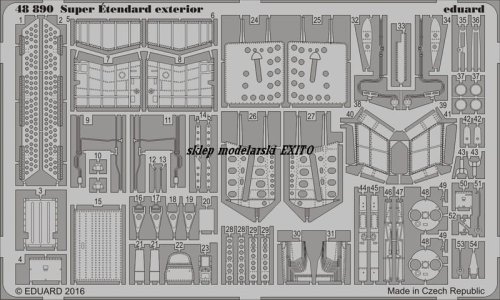 Przejdź do produktu EDUARD 48890 - 1:48 Super Etendard exterior