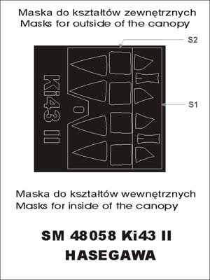 Przejdź do produktu MONTEX SM48058 - 1:48 Ki-43 II Oscar