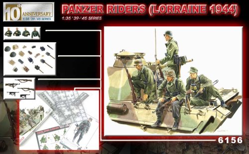 Przejdź do produktu DRAGON 6156 - 1:35 Panzer Riders Lorraine 1944