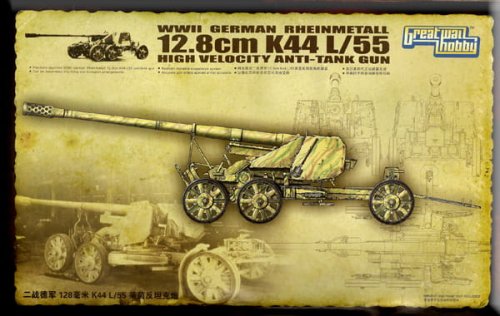 Przejdź do produktu GREAT WALL HOBBY 3523 - 1:35 Rheinmetall 12,8 cm K44 L/55 Anti Tank Gun