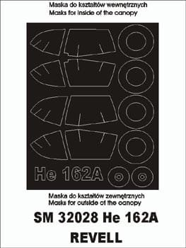 Przejdź do produktu MONTEX SM32028 - 1:32 Heinkel He-162