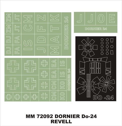 Przejdź do produktu MONTEX MM72092 - 1:72 Dornier Do-24