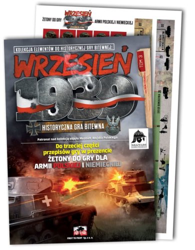 Przejdź do produktu FIRST TO FIGHT Wrzesień 1939 - Historyczna gra bitewna Tom 3