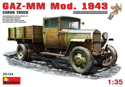 Przejdź do produktu MINIART 35134 - 1:35 GAZ-MM Mod.1943 Cargo Truck