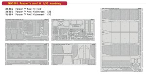 EDUARD BIG3591 - 1:35 Panzer IV Ausf. H