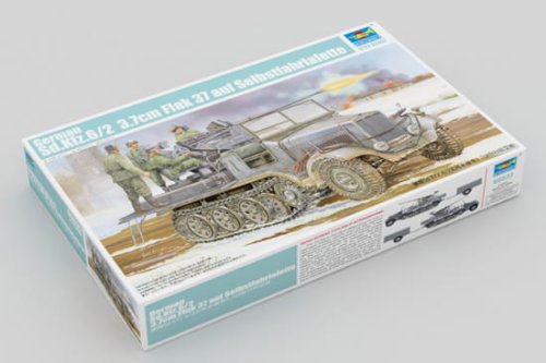 Przejdź do produktu TRUMPETER 05532 - 1:35 German Sd.Kfz.6/2 3.7cm Flak 37 auf Selbstfahrlafette
