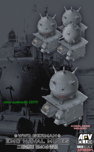 Przejdź do produktu AFV CLUB 35261 - 1:35 WW II German EMC Naval Mines
