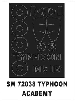 Przejdź do produktu MONTEX SM72038 - 1:72 Hawker Typhoon